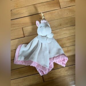 Carters unicorn plush lovey security blanket stuffed animal